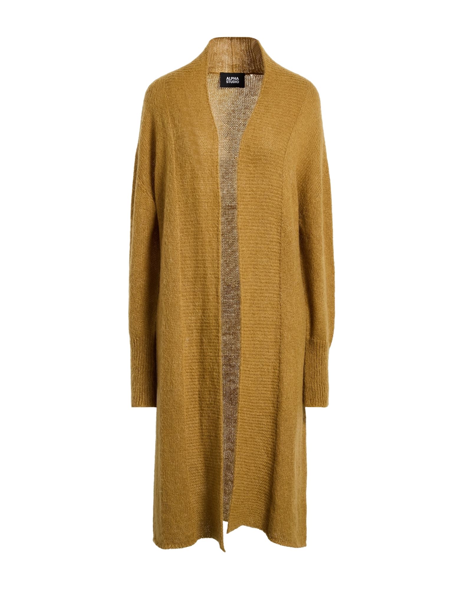 ALPHA STUDIO Strickjacke Damen Khaki von ALPHA STUDIO