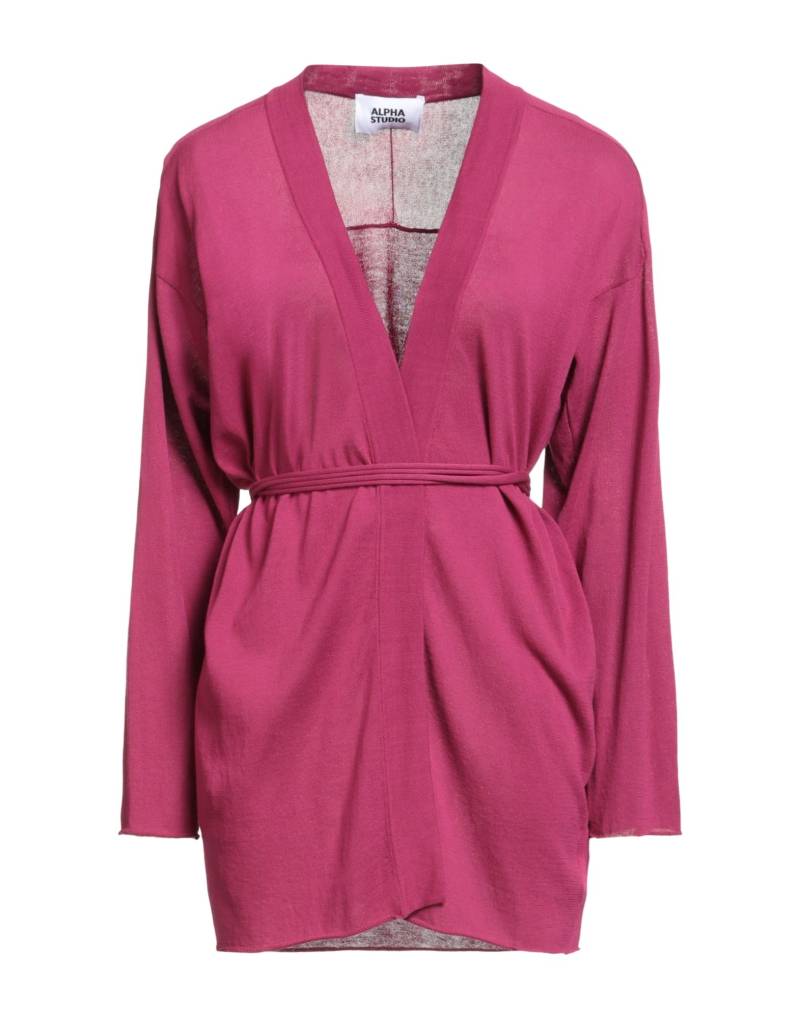 ALPHA STUDIO Strickjacke Damen Magenta von ALPHA STUDIO