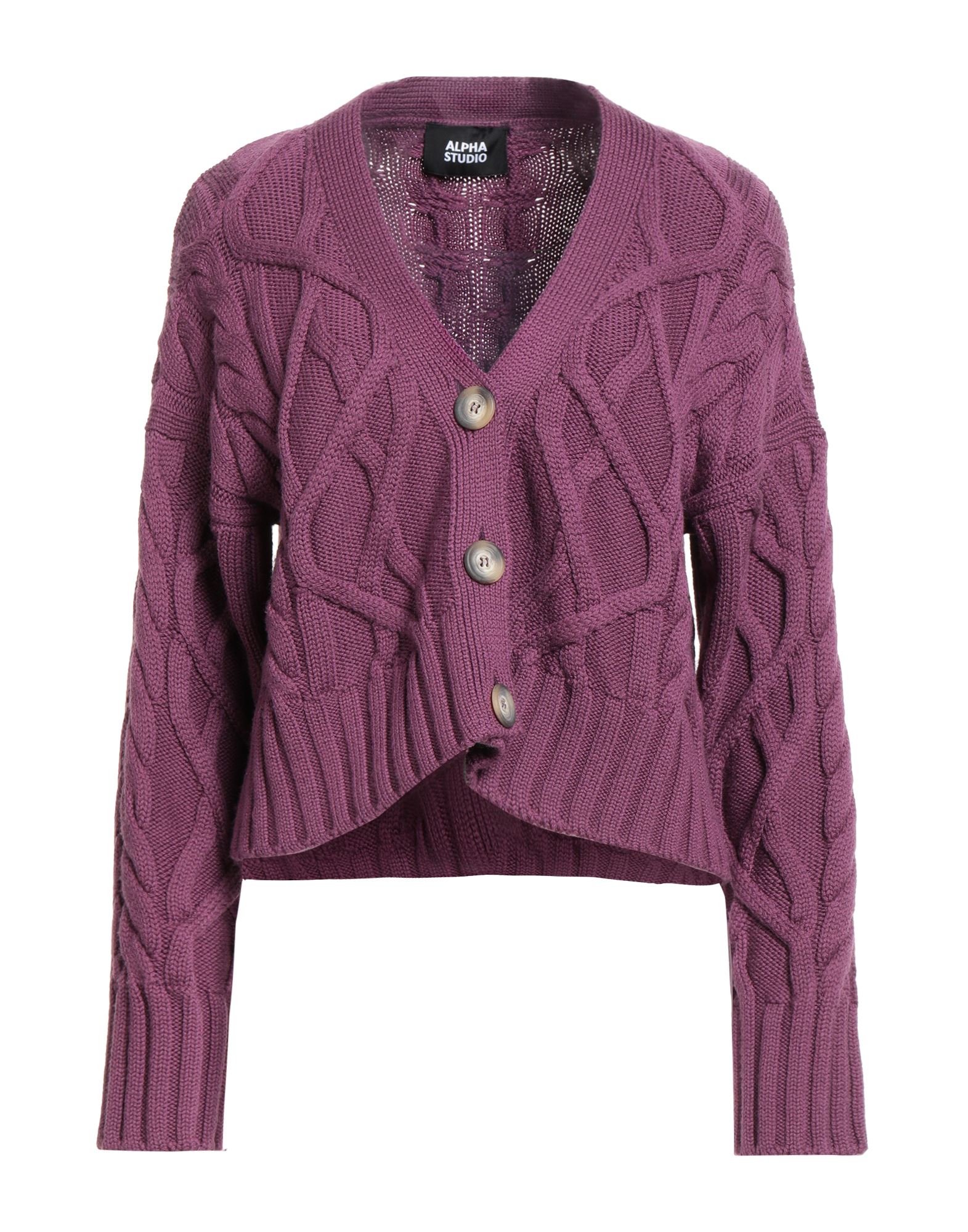 ALPHA STUDIO Strickjacke Damen Malve von ALPHA STUDIO