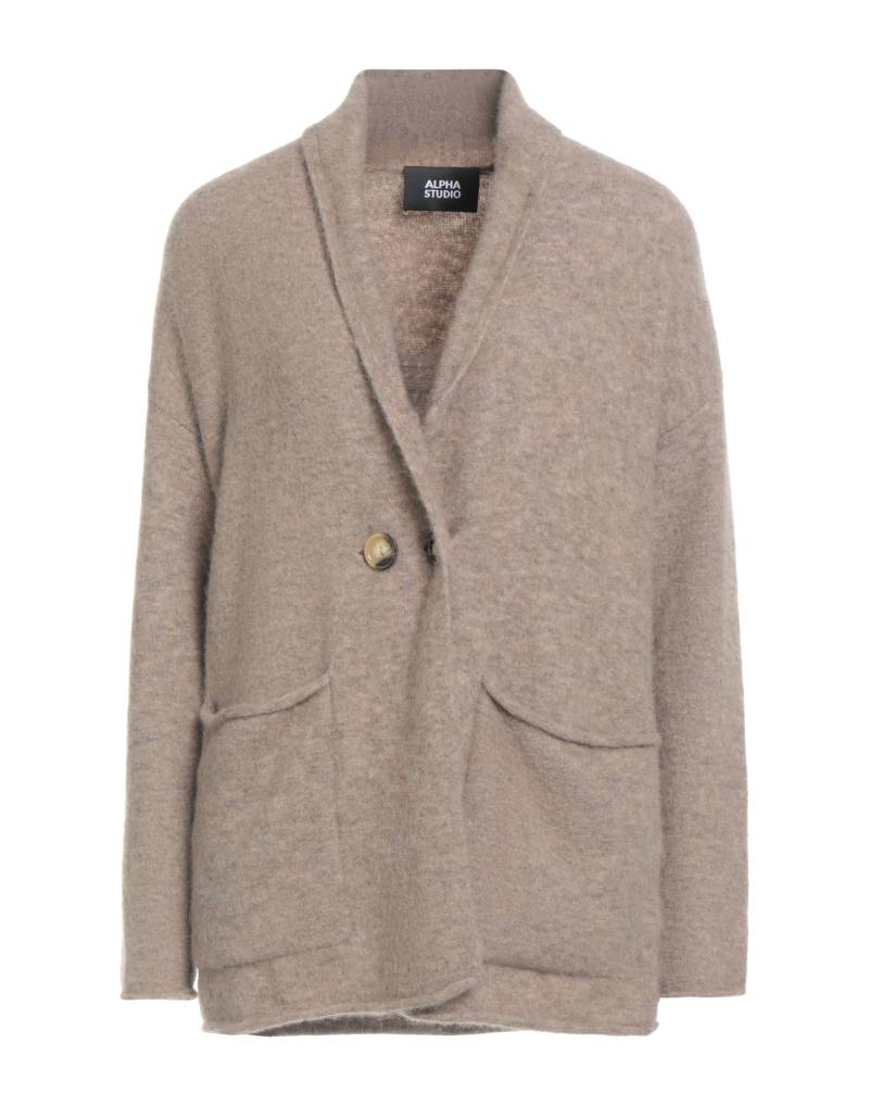 ALPHA STUDIO Strickjacke Damen Maulwurfsgrau von ALPHA STUDIO