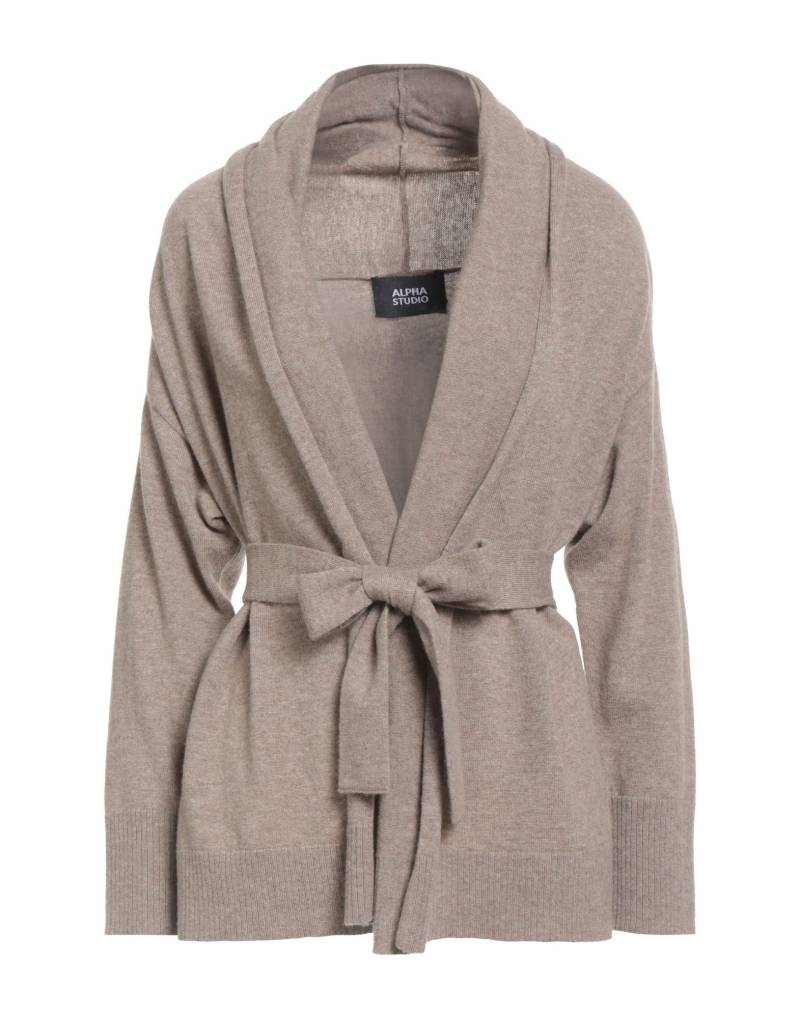 ALPHA STUDIO Strickjacke Damen Maulwurfsgrau von ALPHA STUDIO