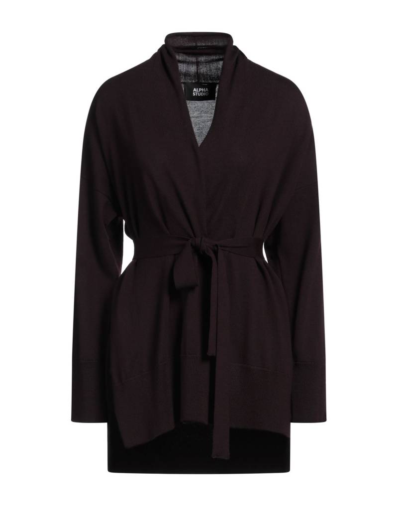 ALPHA STUDIO Strickjacke Damen Pflaume von ALPHA STUDIO