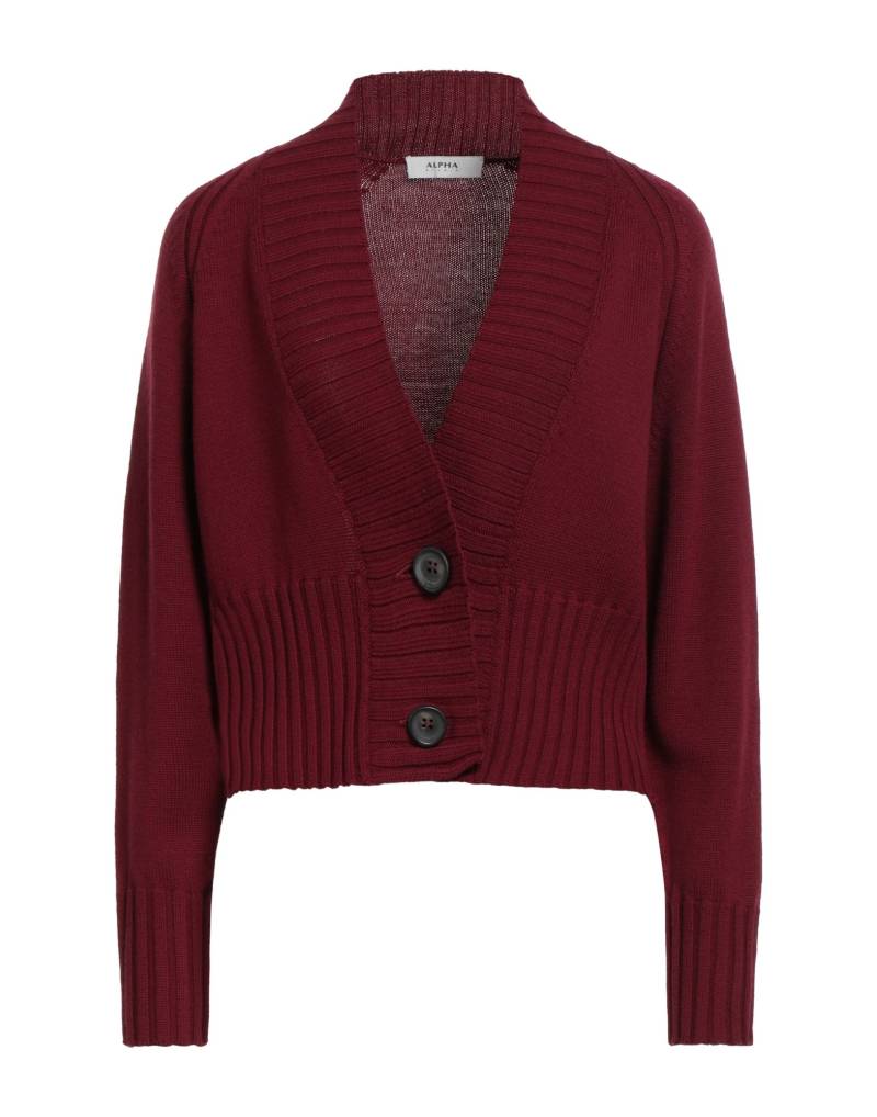 ALPHA STUDIO Strickjacke Damen Purpur von ALPHA STUDIO