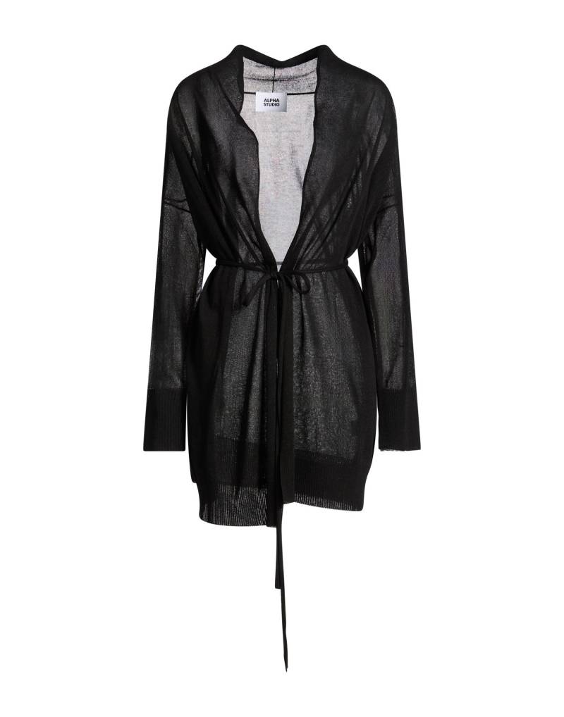 ALPHA STUDIO Strickjacke Damen Schwarz von ALPHA STUDIO