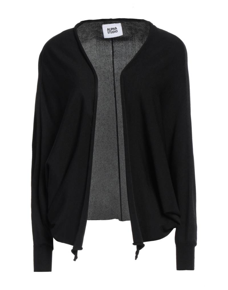 ALPHA STUDIO Strickjacke Damen Schwarz von ALPHA STUDIO