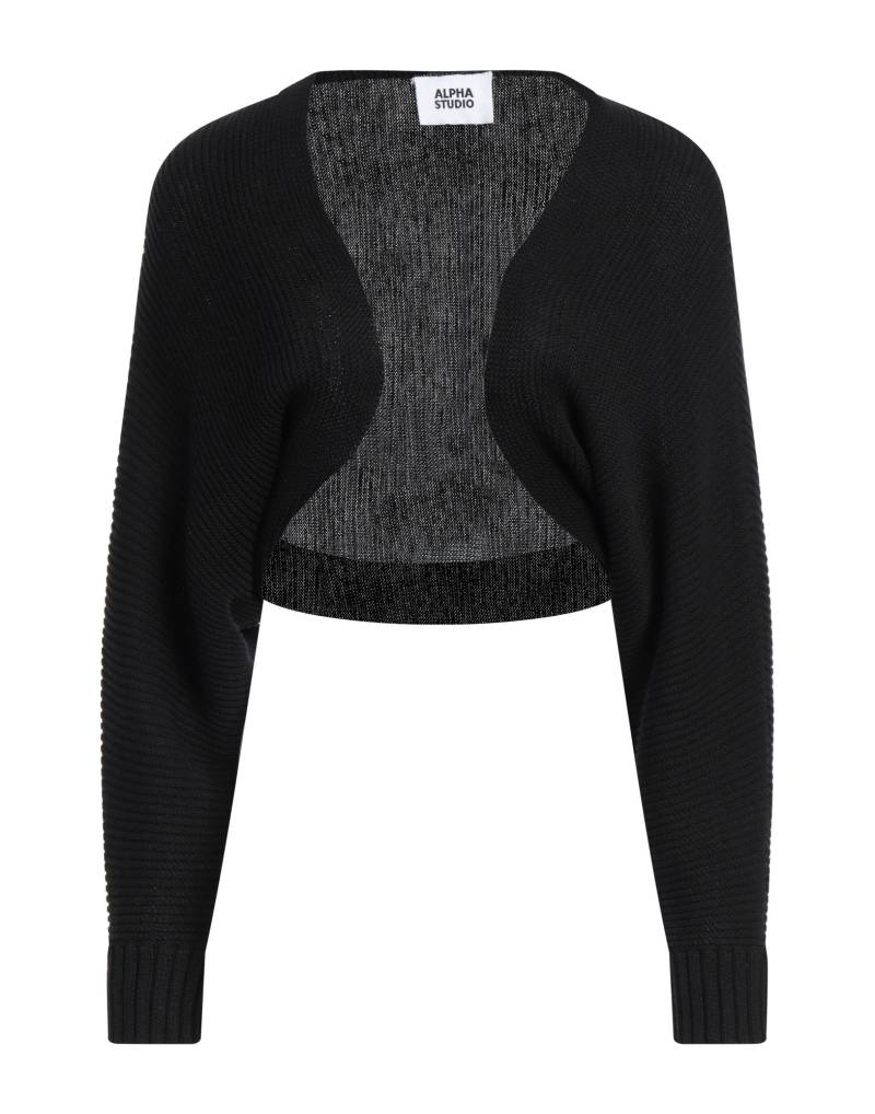 ALPHA STUDIO Strickjacke Damen Schwarz von ALPHA STUDIO