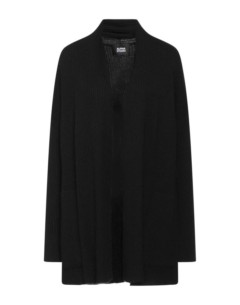 ALPHA STUDIO Strickjacke Damen Schwarz von ALPHA STUDIO