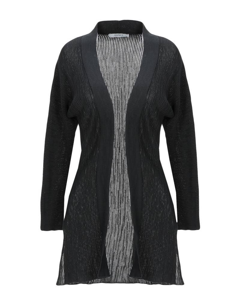 ALPHA STUDIO Strickjacke Damen Schwarz von ALPHA STUDIO