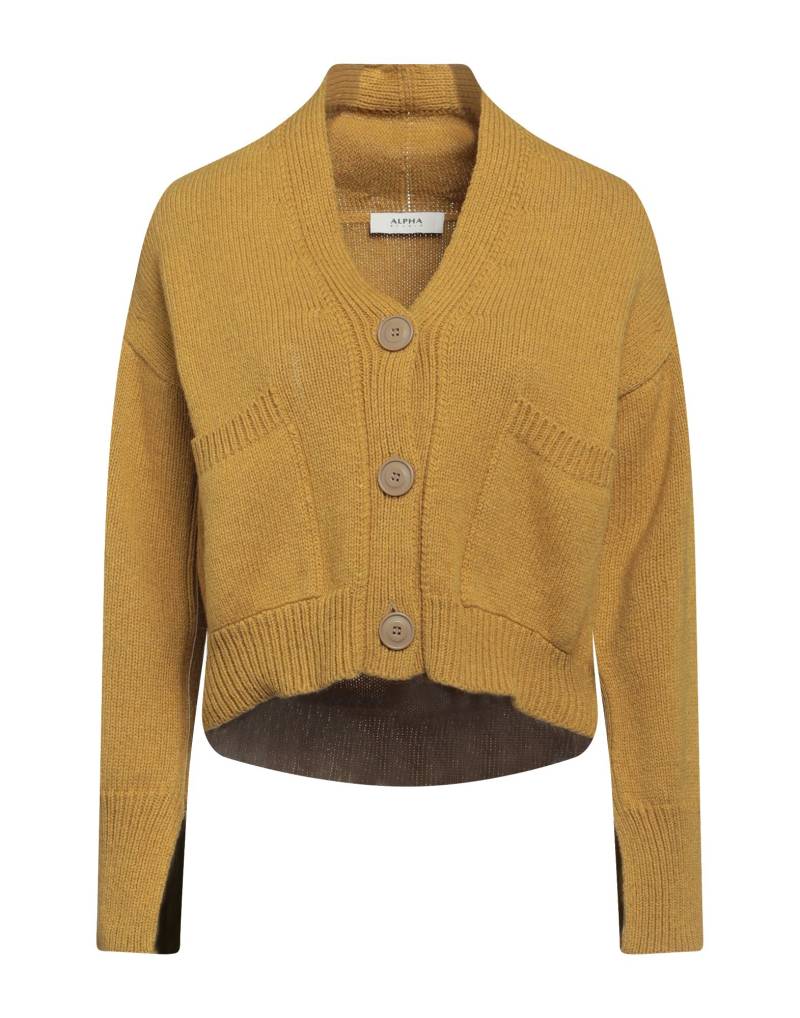 ALPHA STUDIO Strickjacke Damen Senf von ALPHA STUDIO