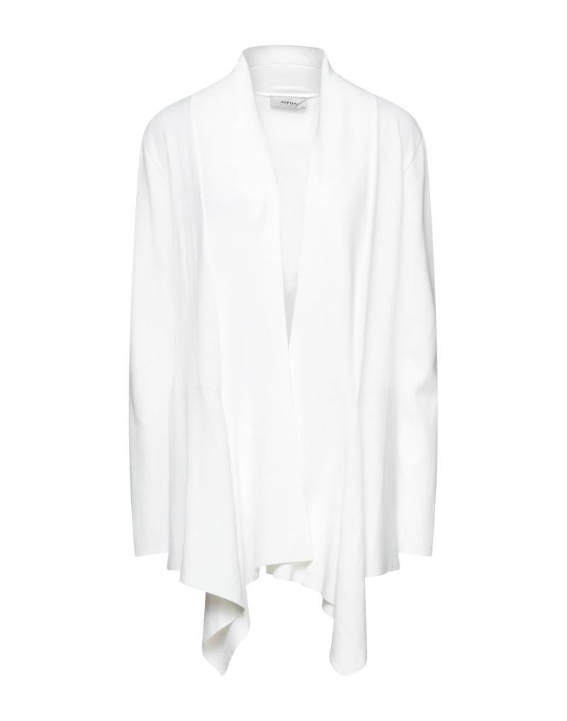 ALPHA STUDIO Strickjacke Damen Weiß von ALPHA STUDIO