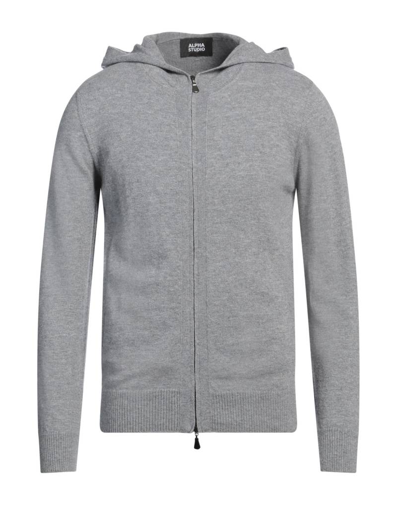 ALPHA STUDIO Strickjacke Herren Grau von ALPHA STUDIO