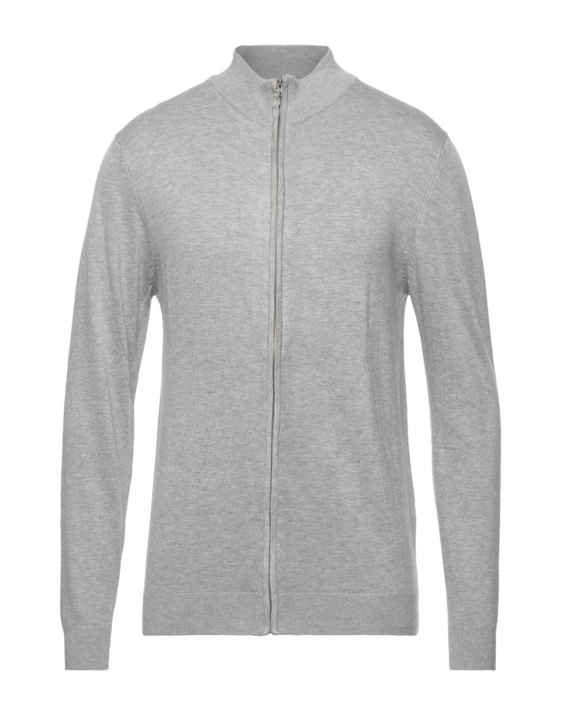 ALPHA STUDIO Strickjacke Herren Hellgrau von ALPHA STUDIO