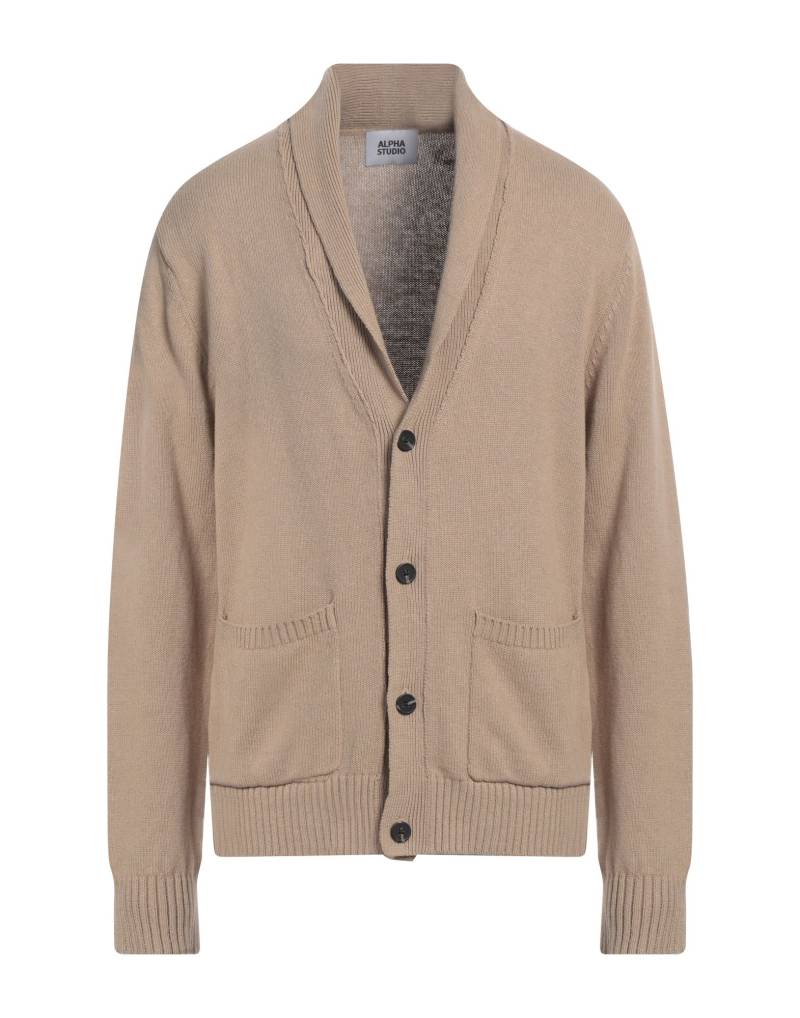ALPHA STUDIO Strickjacke Herren Kamel von ALPHA STUDIO