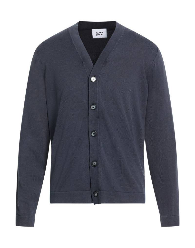 ALPHA STUDIO Strickjacke Herren Nachtblau von ALPHA STUDIO