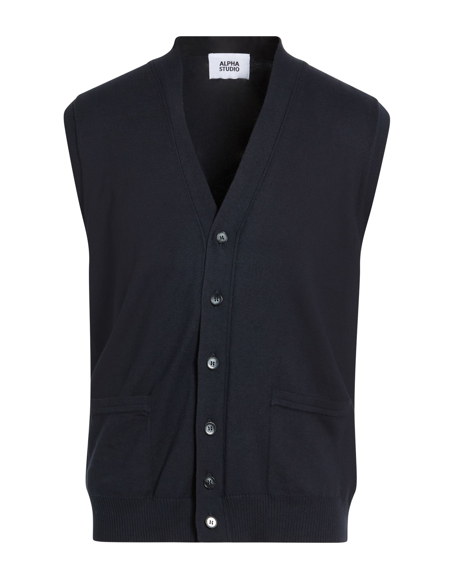 ALPHA STUDIO Strickjacke Herren Nachtblau von ALPHA STUDIO