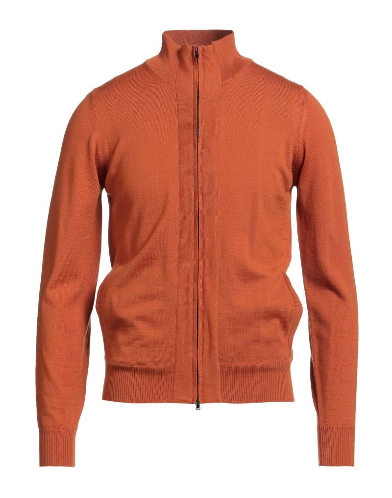 ALPHA STUDIO Strickjacke Herren Orange von ALPHA STUDIO