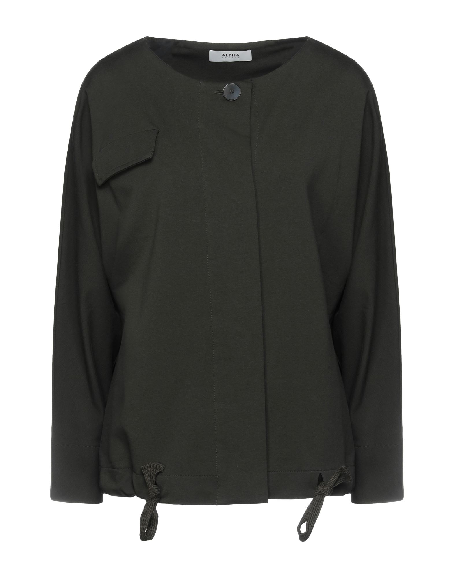 ALPHA STUDIO Sweatshirt Damen Dunkelgrün von ALPHA STUDIO