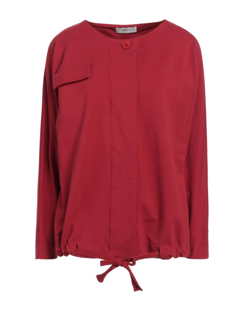 ALPHA STUDIO Sweatshirt Damen Rot von ALPHA STUDIO