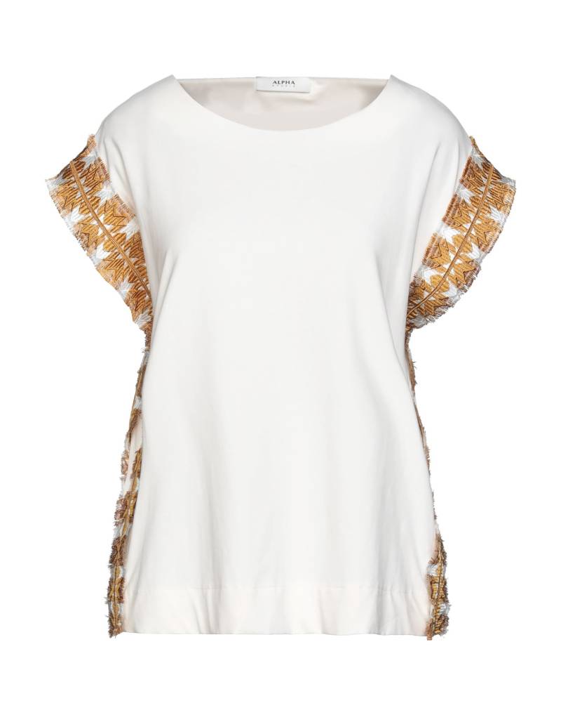ALPHA STUDIO T-shirts Damen Elfenbein von ALPHA STUDIO