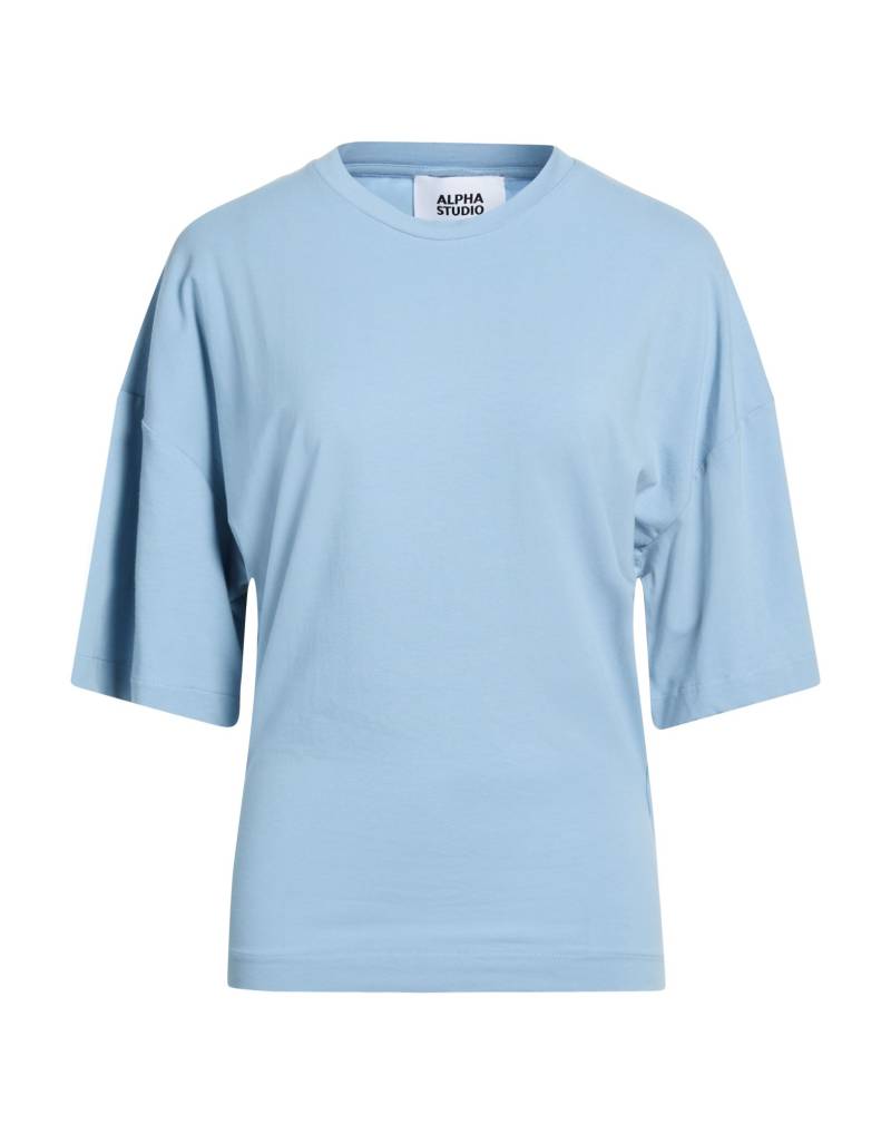 ALPHA STUDIO T-shirts Damen Hellblau von ALPHA STUDIO