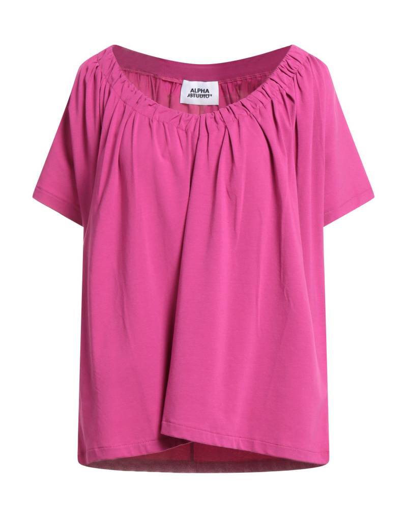 ALPHA STUDIO T-shirts Damen Magenta von ALPHA STUDIO