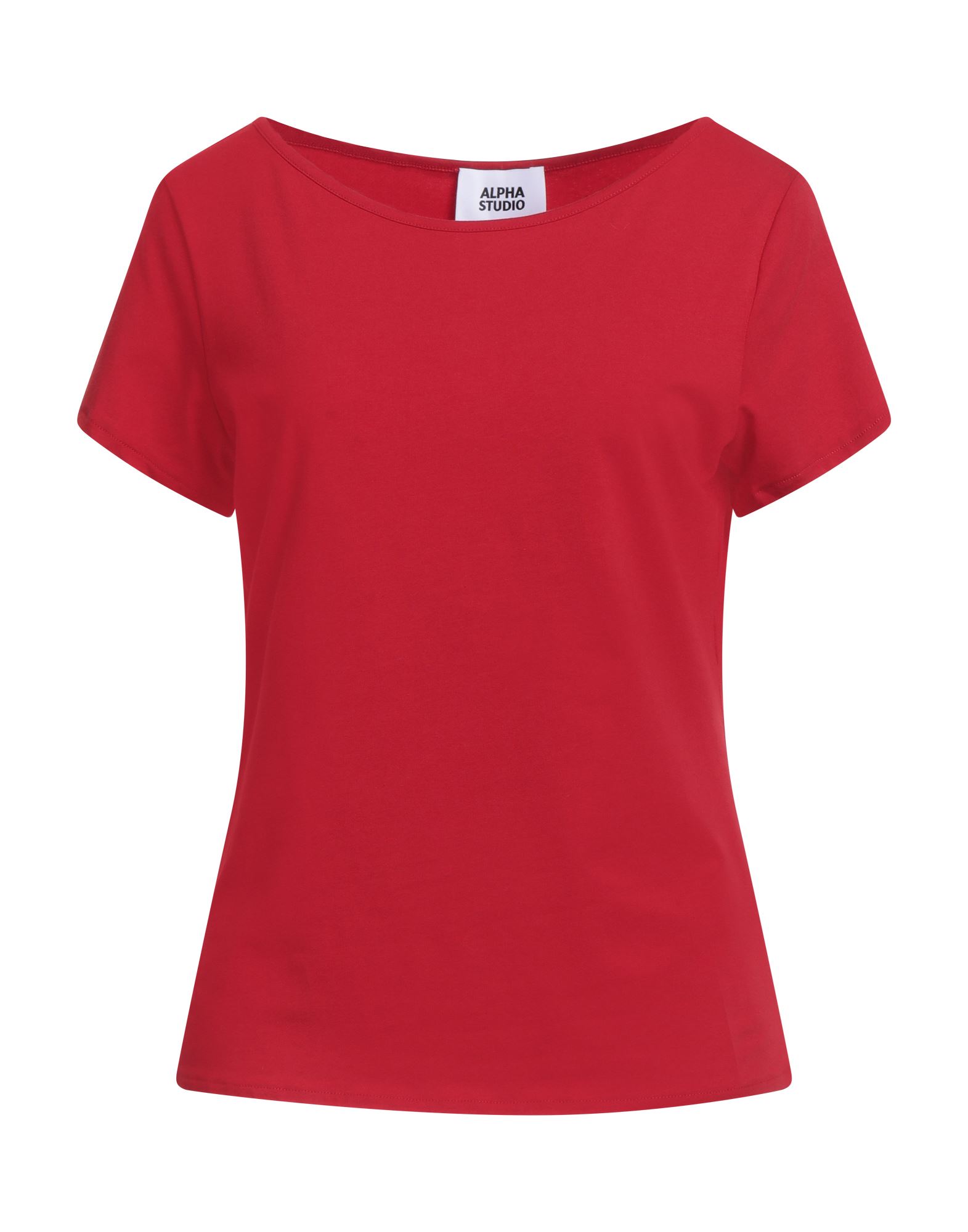 ALPHA STUDIO T-shirts Damen Rot von ALPHA STUDIO