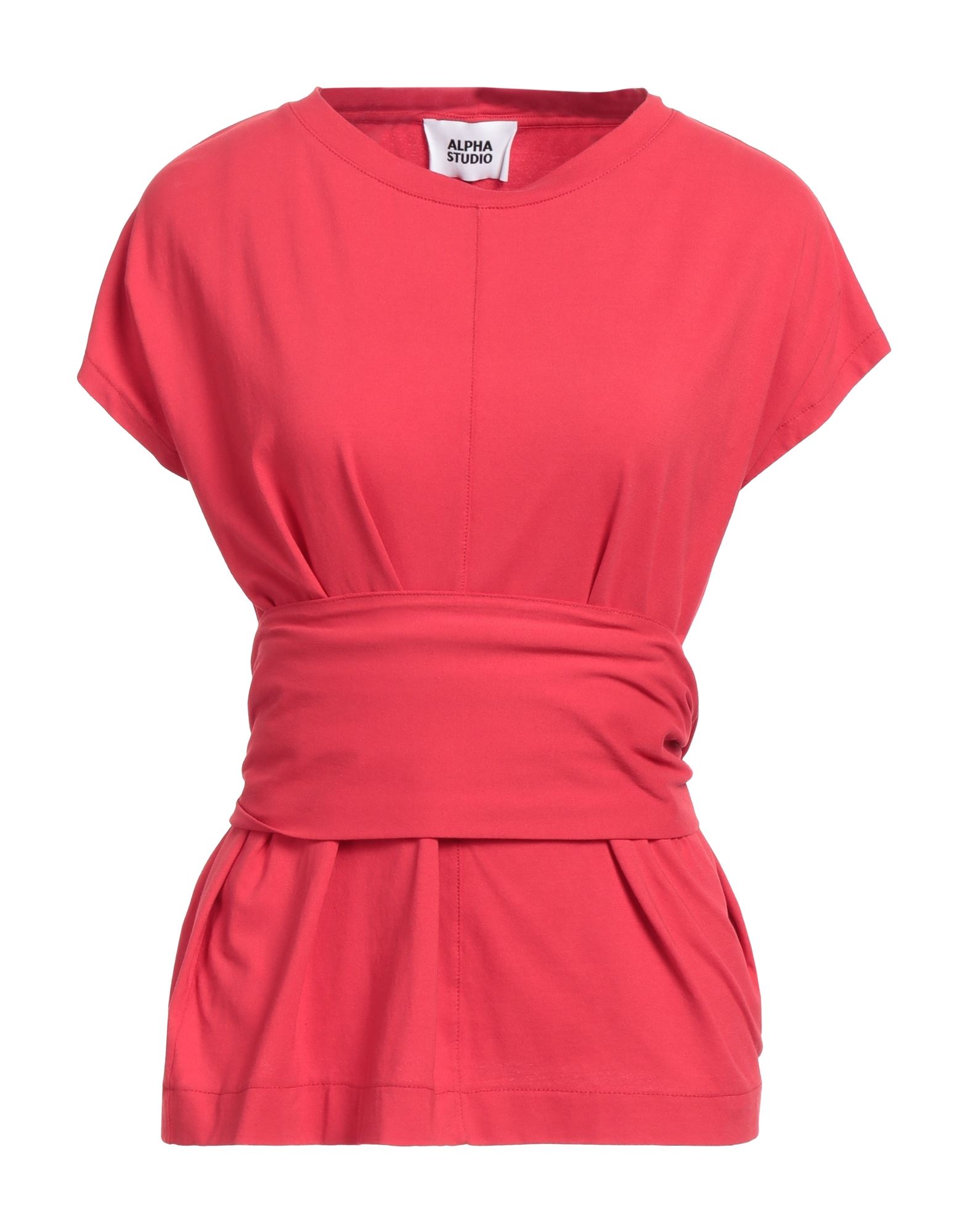 ALPHA STUDIO T-shirts Damen Rot von ALPHA STUDIO