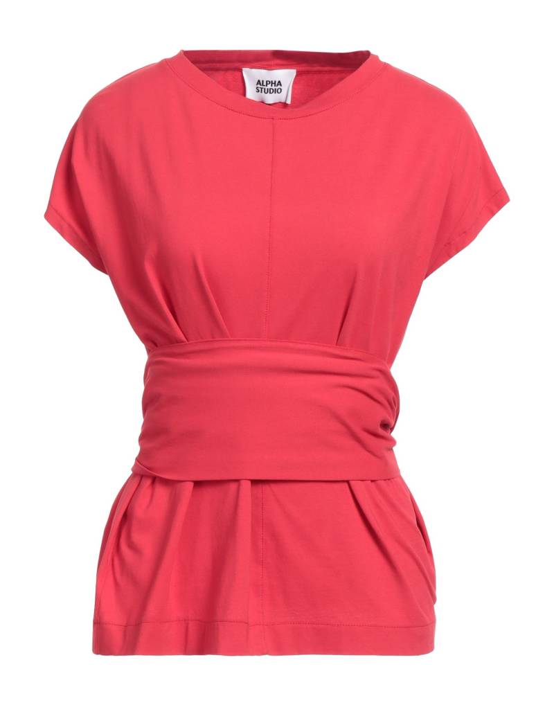 ALPHA STUDIO T-shirts Damen Rot von ALPHA STUDIO