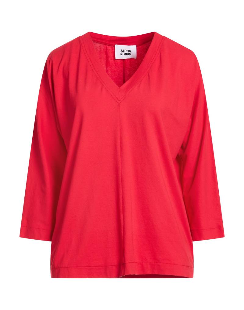 ALPHA STUDIO T-shirts Damen Rot von ALPHA STUDIO