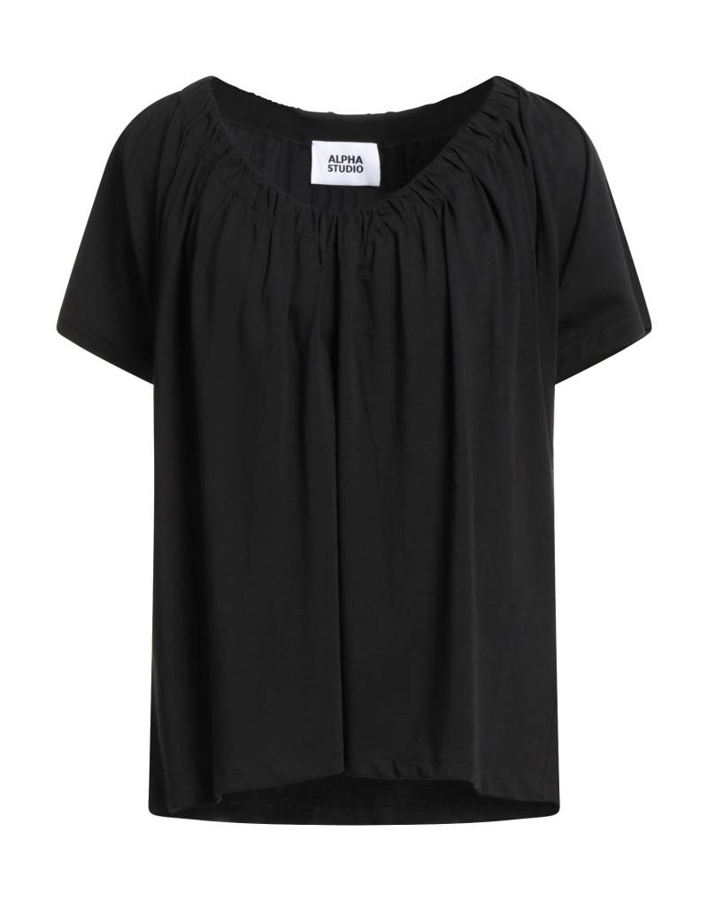 ALPHA STUDIO T-shirts Damen Schwarz von ALPHA STUDIO