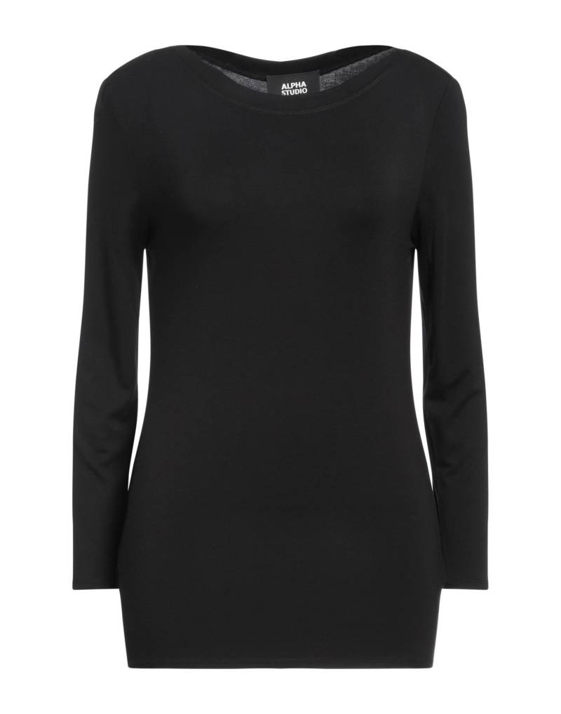 ALPHA STUDIO T-shirts Damen Schwarz von ALPHA STUDIO