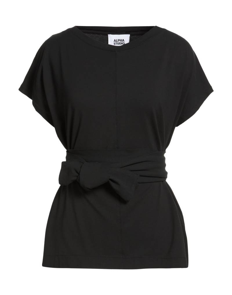 ALPHA STUDIO T-shirts Damen Schwarz von ALPHA STUDIO