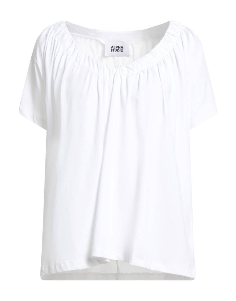 ALPHA STUDIO T-shirts Damen Weiß von ALPHA STUDIO