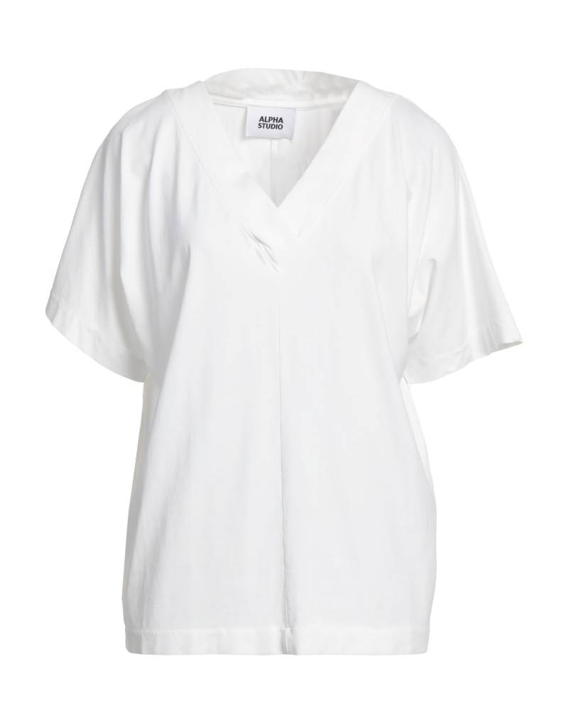 ALPHA STUDIO T-shirts Damen Weiß von ALPHA STUDIO