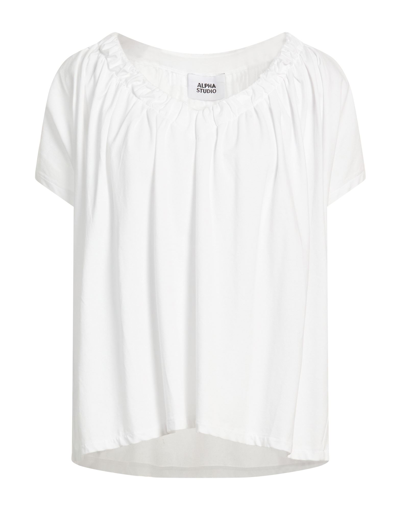ALPHA STUDIO T-shirts Damen Weiß von ALPHA STUDIO