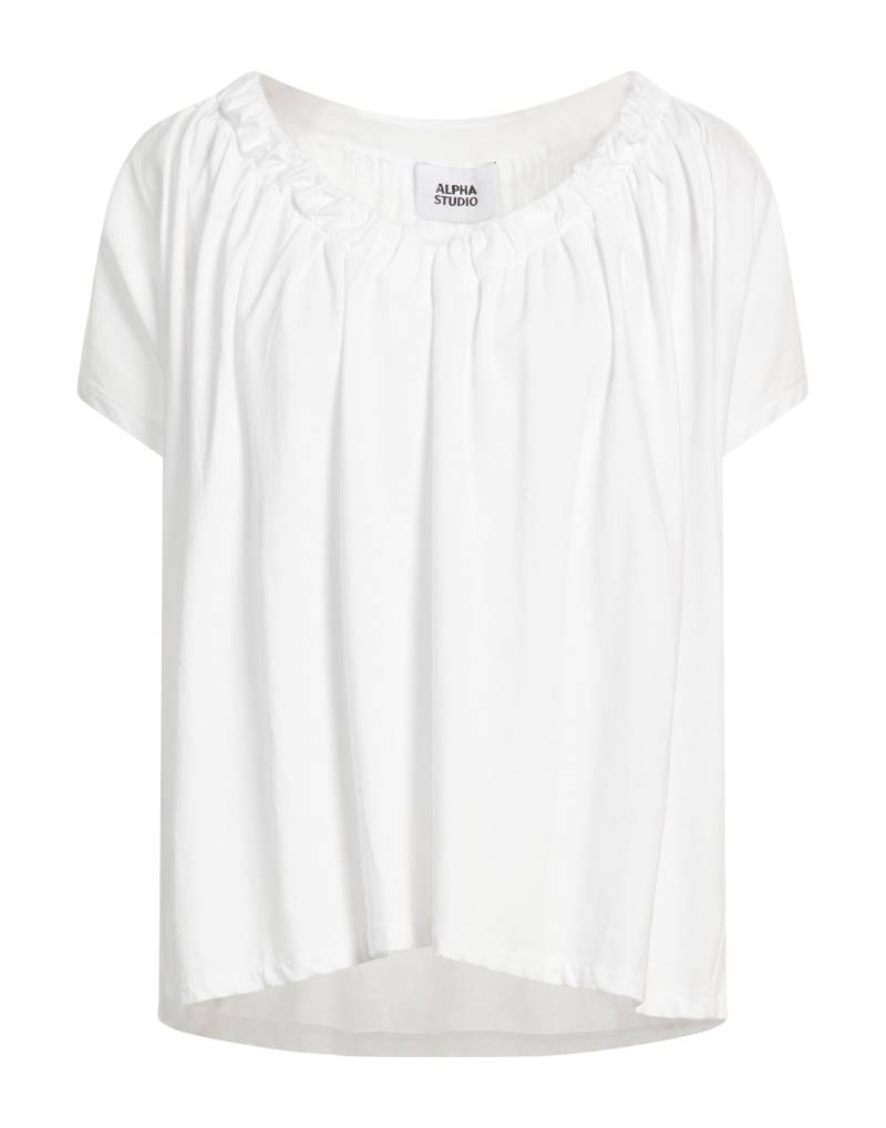 ALPHA STUDIO T-shirts Damen Weiß von ALPHA STUDIO