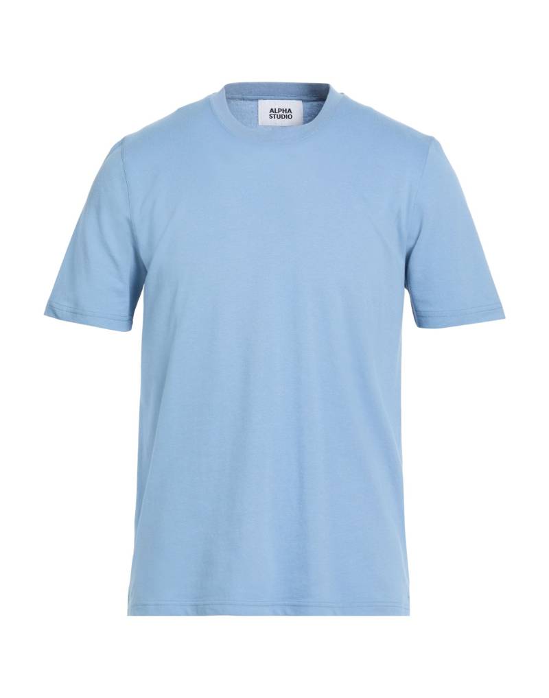 ALPHA STUDIO T-shirts Herren Hellblau von ALPHA STUDIO