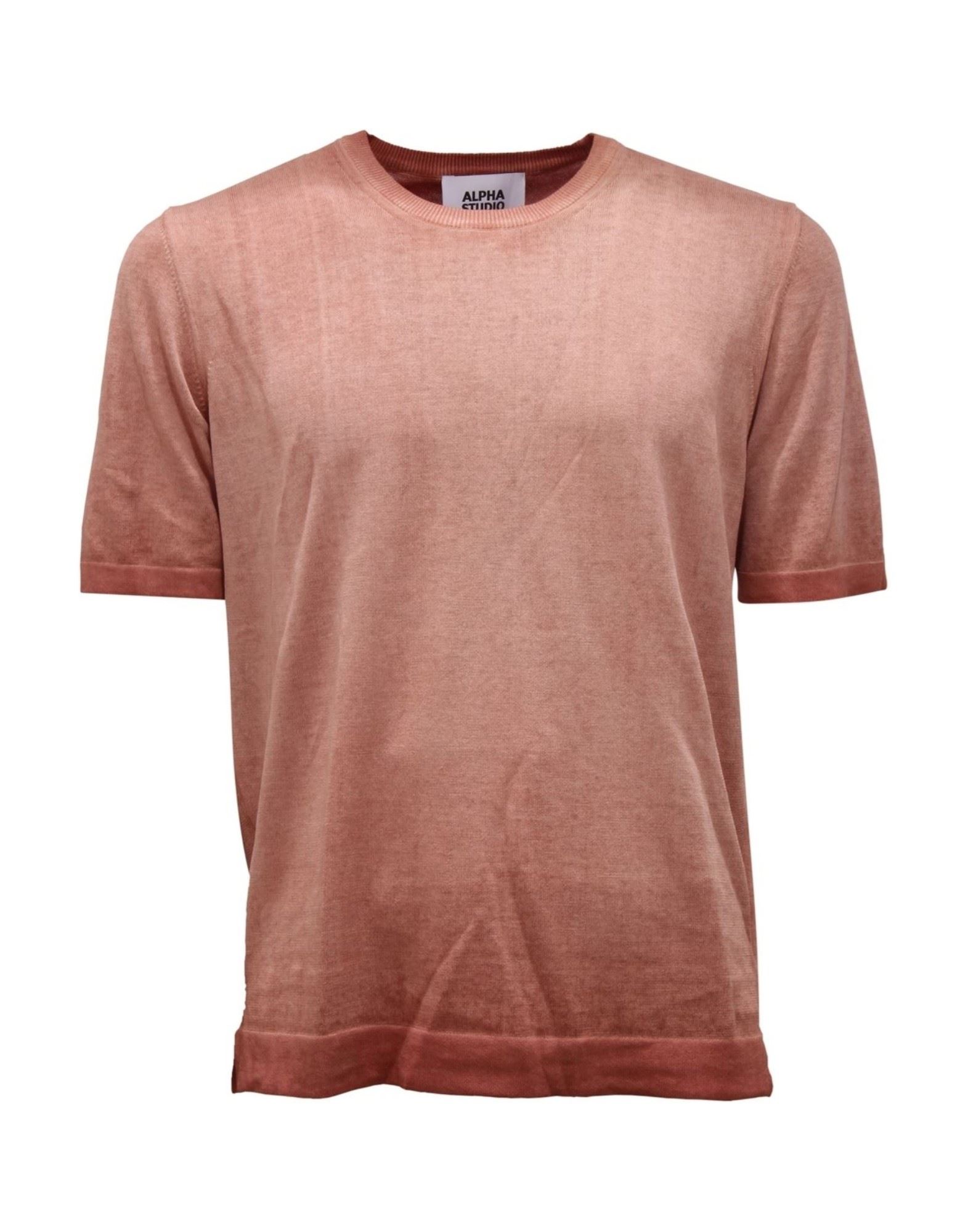 ALPHA STUDIO T-shirts Herren Rosa von ALPHA STUDIO