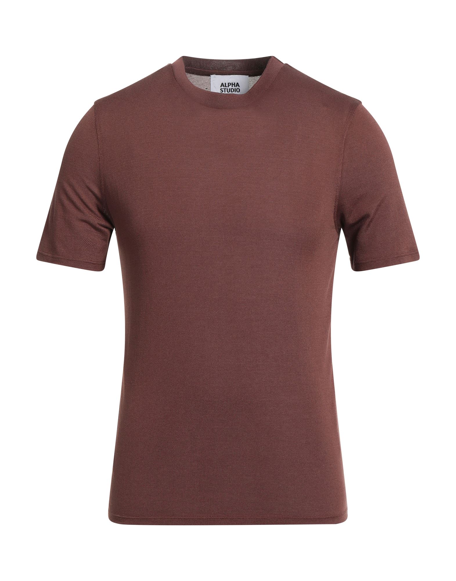 ALPHA STUDIO T-shirts Herren Schokobraun von ALPHA STUDIO