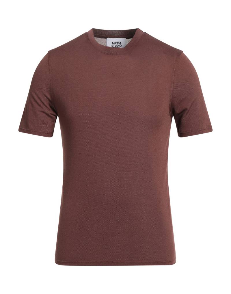 ALPHA STUDIO T-shirts Herren Schokobraun von ALPHA STUDIO