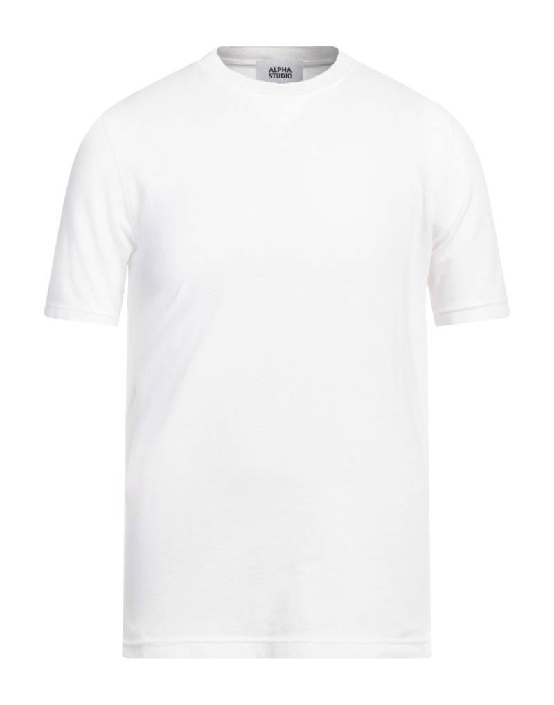 ALPHA STUDIO T-shirts Herren Weiß von ALPHA STUDIO