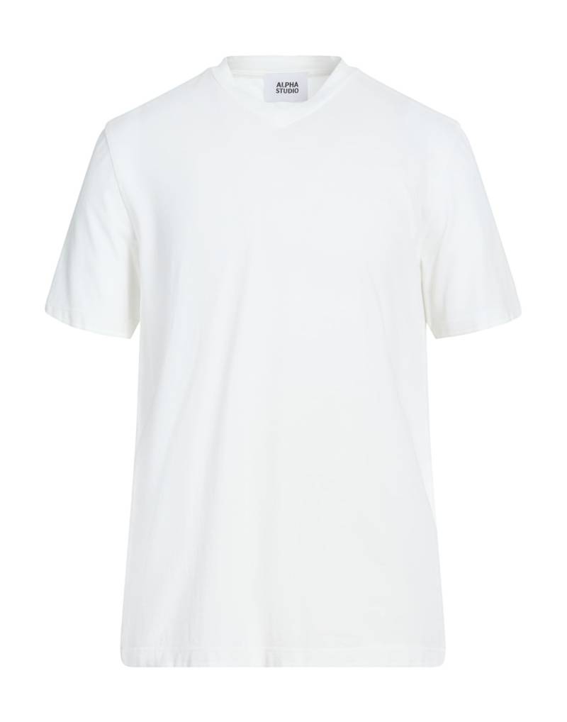 ALPHA STUDIO T-shirts Herren Weiß von ALPHA STUDIO