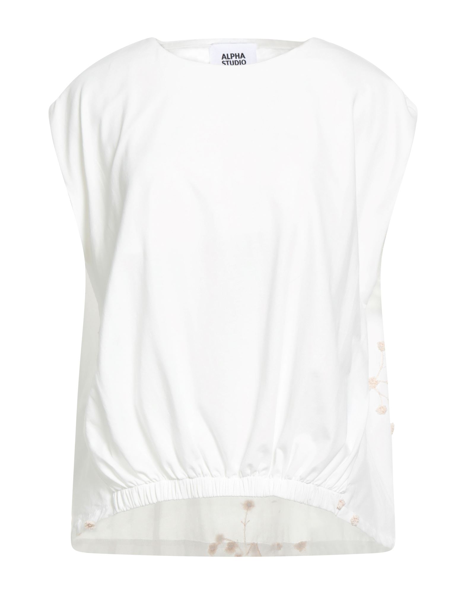 ALPHA STUDIO Top Damen Off white von ALPHA STUDIO