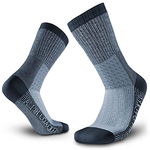 ALPIN LOACKER Merino Wollsocken Herren und Damen aus 72% Merinowolle I Thermosocken für Outdoor, Sport und Ski I Merino Wandersocken I Wintersocken Damen und Herren, Blau S von ALPIN LOACKER