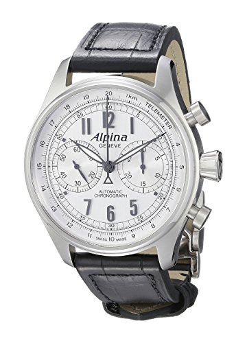 ALPINA AL860SCP4S6 – Armbanduhr Herren, Armband in Montone Farbe schwarz von ALPINA