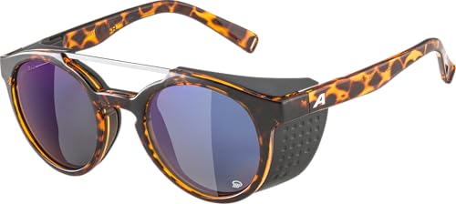ALPINA GLACE P - Sunglasses with 100% UV Protection for Adults - Polarized, Mirrored & Shatterproof - Havana Gloss - One Size ALPINA GLACE P - Sunglasses with 100% UV Protection for Adults - Polarized, Mirrored & Shatterproof - Havana Gloss - One Size von ALPINA