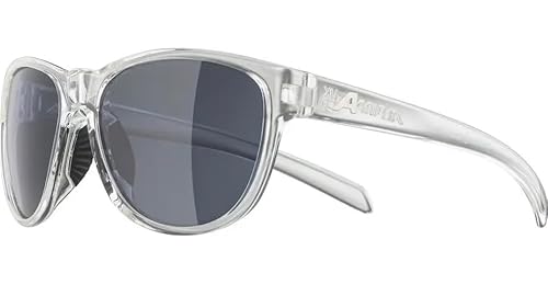 ALPINA NACAN II - Verspiegelte und Bruchsichere Sonnenbrille Mit 100% UV-Schutz Für Erwachsene, transparent gloss, One Size von ALPINA