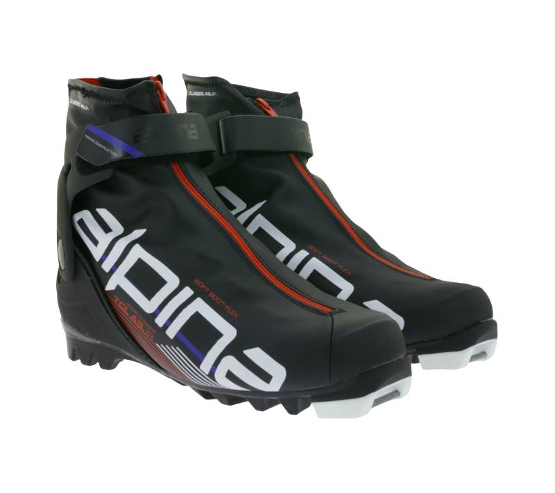 ALPINA T Classic AS Damen und Kinder Ski-Langlauf-Schuhe mit TPU-Ferse Winter-Schuhe Wintersport 59801K Schwarz von ALPINA