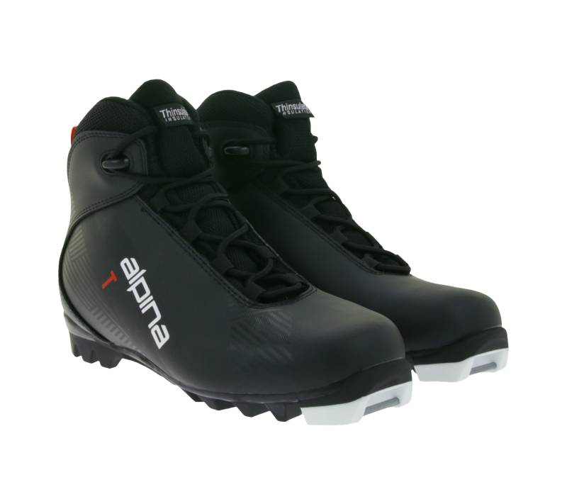ALPINA T5 Herren Ski-Langlauf-Schuhe mit Thinsulate-Isolierung Winter-Schuhe Wintersport 53591K Schwarz von ALPINA