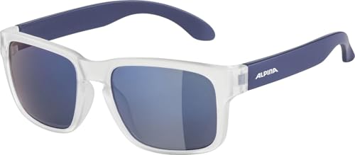 ALPINA MITZO - Verspiegelte und Bruchsichere Sonnenbrille Mit 100% UV-Schutz Für Kinder, blue-transparent matt ALPINA MITZO - Verspiegelte und Bruchsichere Sonnenbrille Mit 100% UV-Schutz Für Kinder, blue-transparent matt von ALPINA